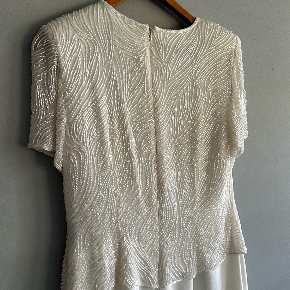 Wedding Ivory Beaded dress - Picture 7 of 7